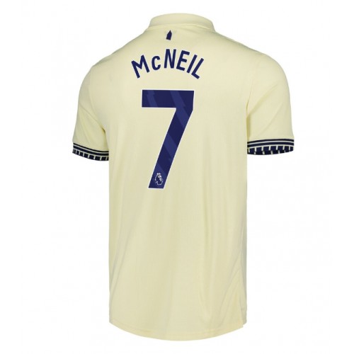 Stroje piłkarskie Everton Dwight McNeil #7 Koszulka Wyjazdowej 2025-26 Krótki Rękaw